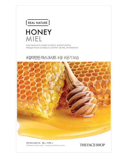 Real Nature Honey Mask Sheet