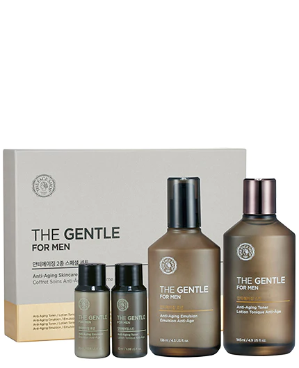 The Gentle For Men Anti-Aging Skincare Gift Set