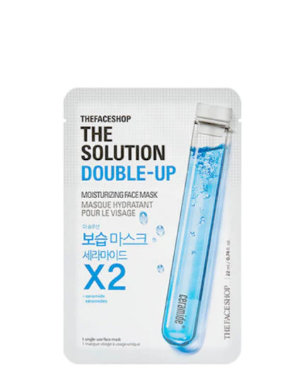 The Solution Double-Up Moisturizing Face Mask