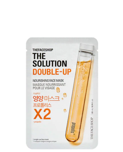 The Solution Double-Up Nourishing Face Mask