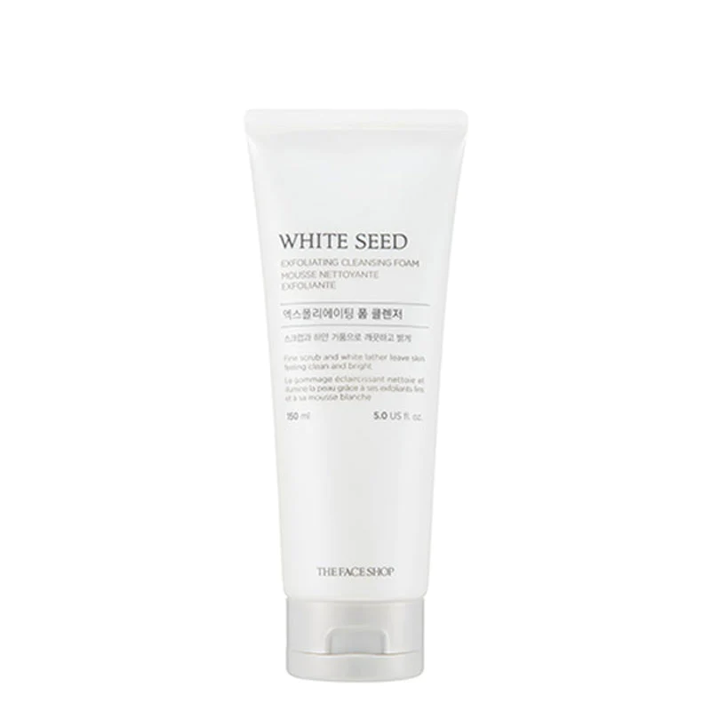 White Seed Exfoliating Foam Cleanser