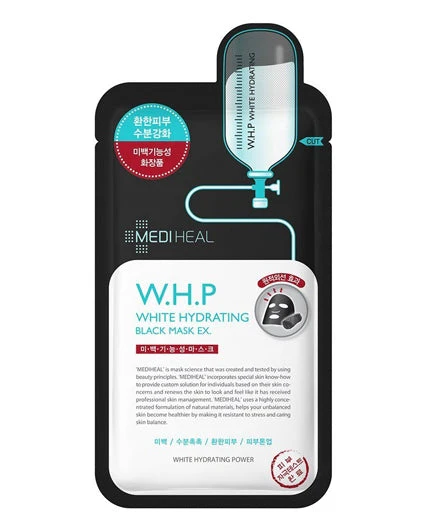 W.H.P White Hydrating Black Mask Ex (20pcs)